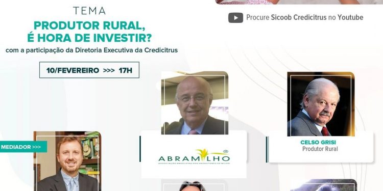 Abramilho debate desafios e oportunidades para o agro em 2021 em webinar da Credicitrus