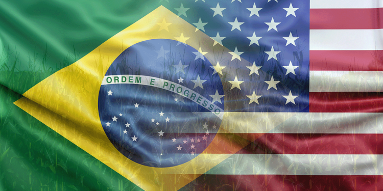 Exportações globais de milho na safra de 2022/2023: Brasil e EUA em disputa pela liderança